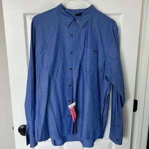 Blue Oakley long sleeve dress shirt. Men’s XL.